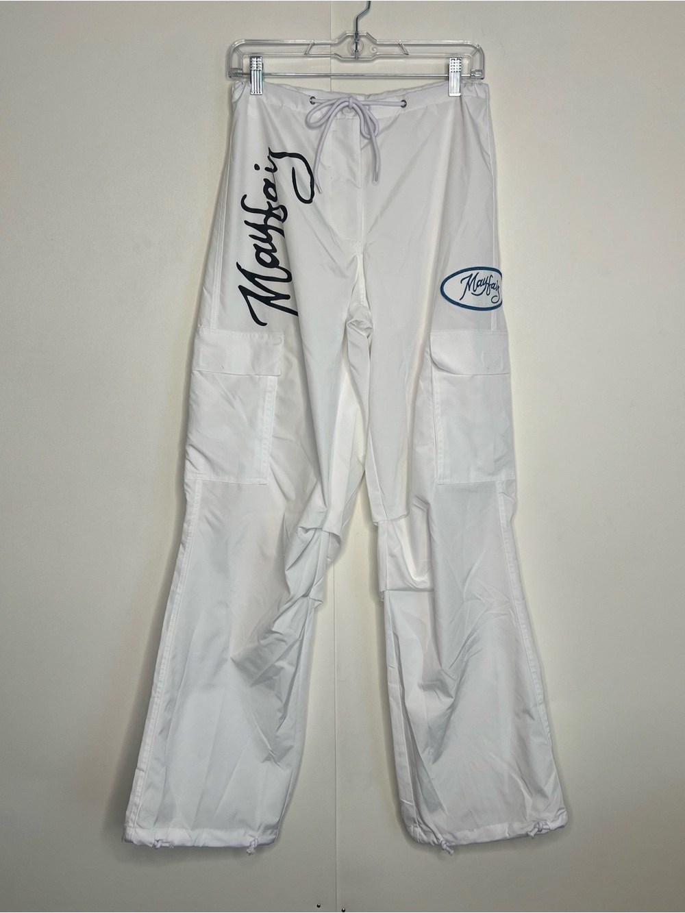 The Mayfair Group White Cargo Pants